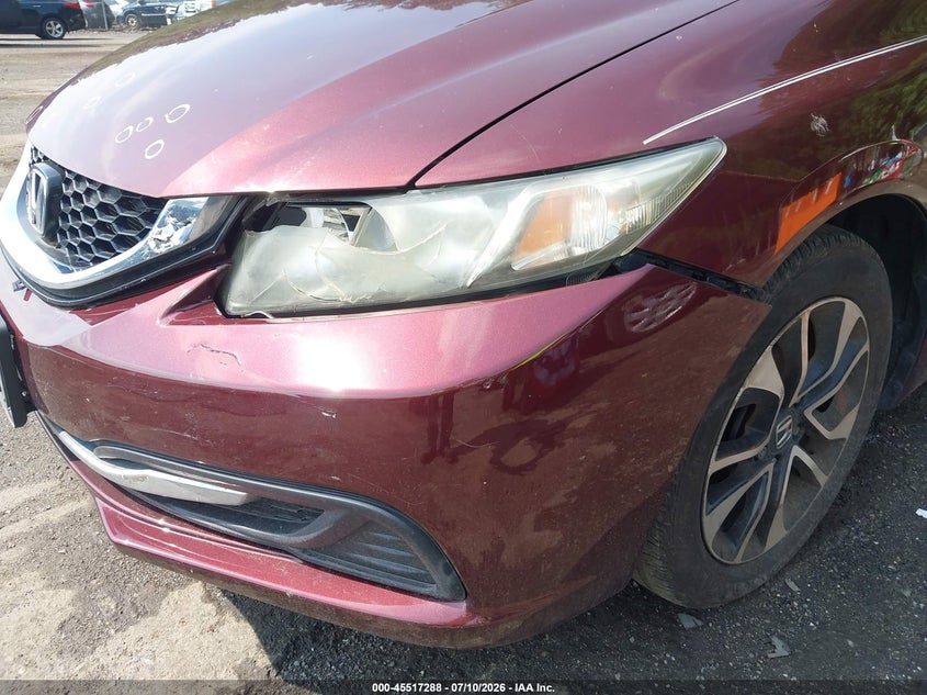 2015 HONDA CIVIC auction photo 6