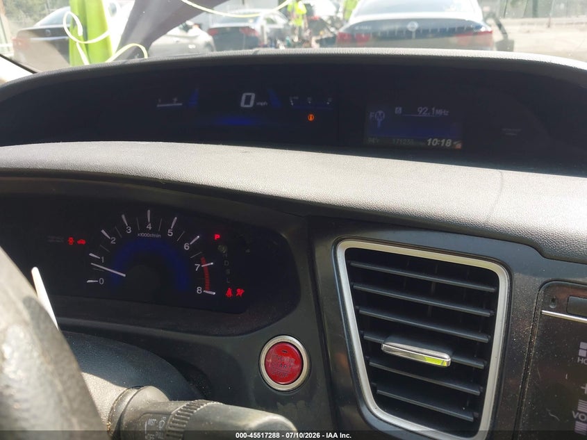 2015 HONDA CIVIC auction photo 7