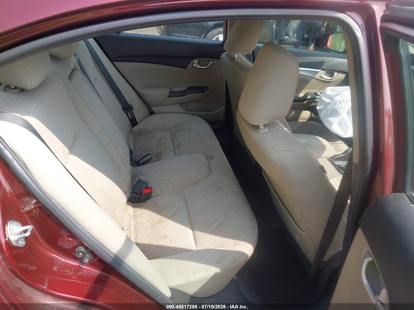 2015 HONDA CIVIC auction photo 8