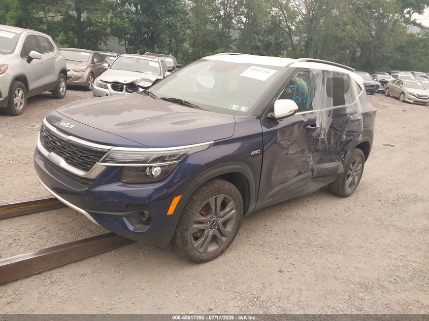 Vin: kndeucaaxp7347310, lot: 46015508, kia seltos s 20232