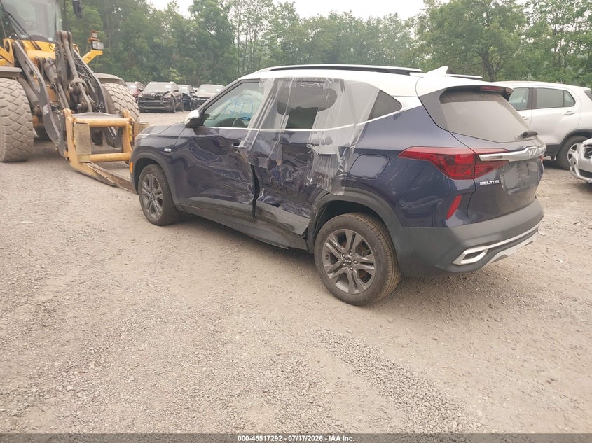 Vin: kndeucaaxp7347310, lot: 46015508, kia seltos s 20233