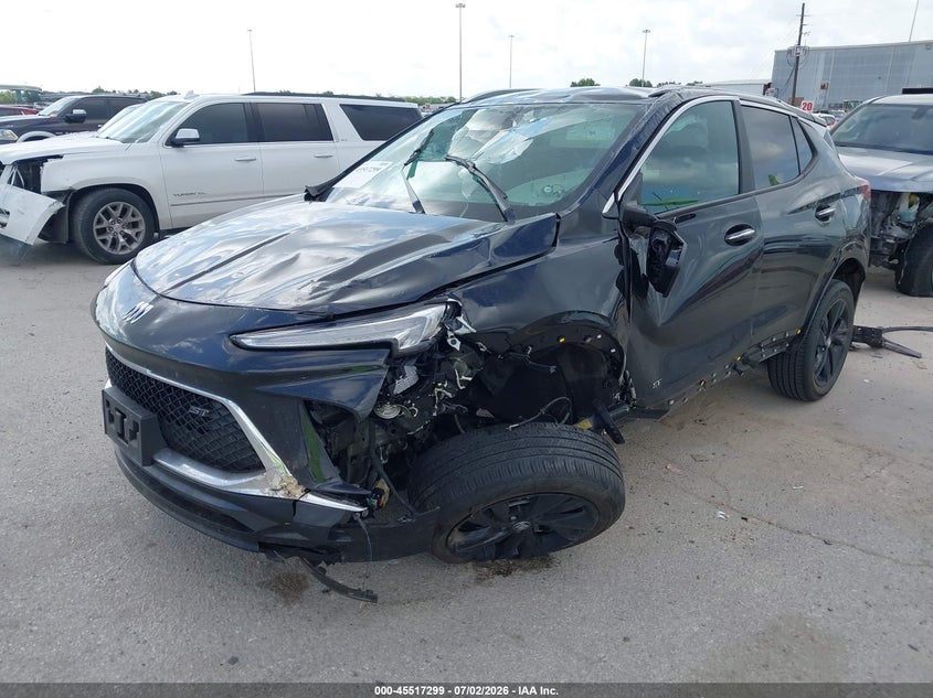 Vin: kl4amdsl0sb133723, lot: 46015515, buick encore gx sport touring fwd 20252