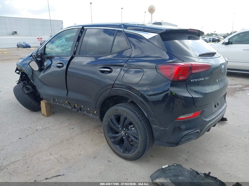 Vin: kl4amdsl0sb133723, lot: 46015515, buick encore gx sport touring fwd 20253