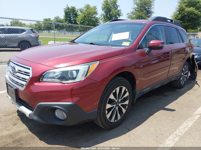 Vin: 4s4bsanc1h3272672, lot: 46015521, subaru outback 2.5i limited 20172