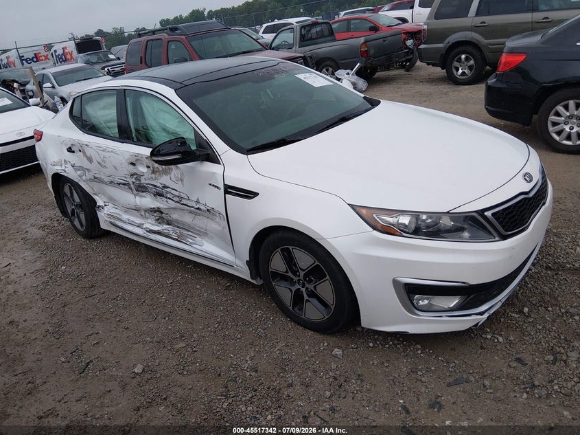 Vin: knagm4ad0d5055534, lot: 46015558, kia optima hybrid ex 2013 img_1