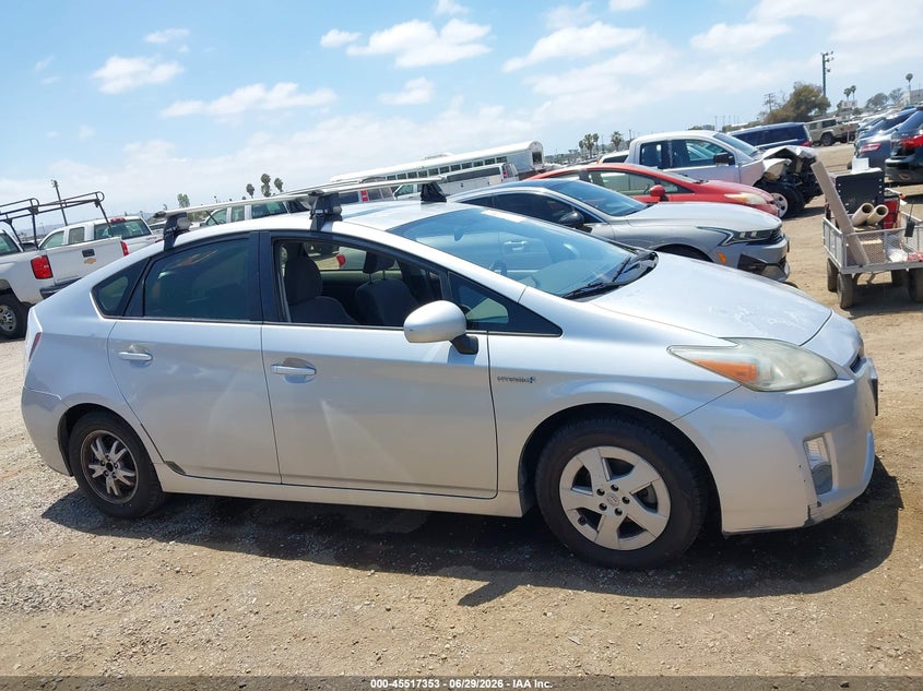 2011 TOYOTA PRIUS HATCHBACK 1.8L I-4 DOHC, VVT, 98HP