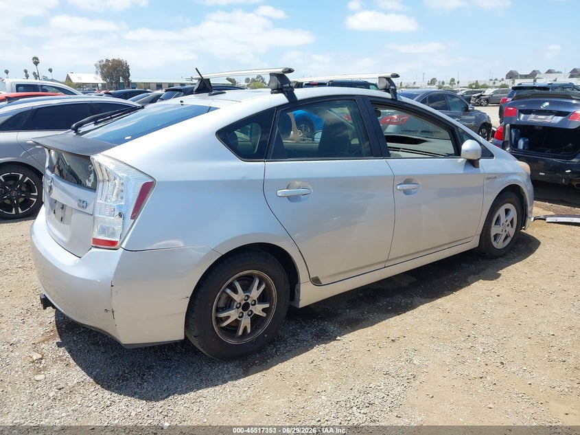 2011 TOYOTA PRIUS HATCHBACK 1.8L I-4 DOHC, VVT, 98HP