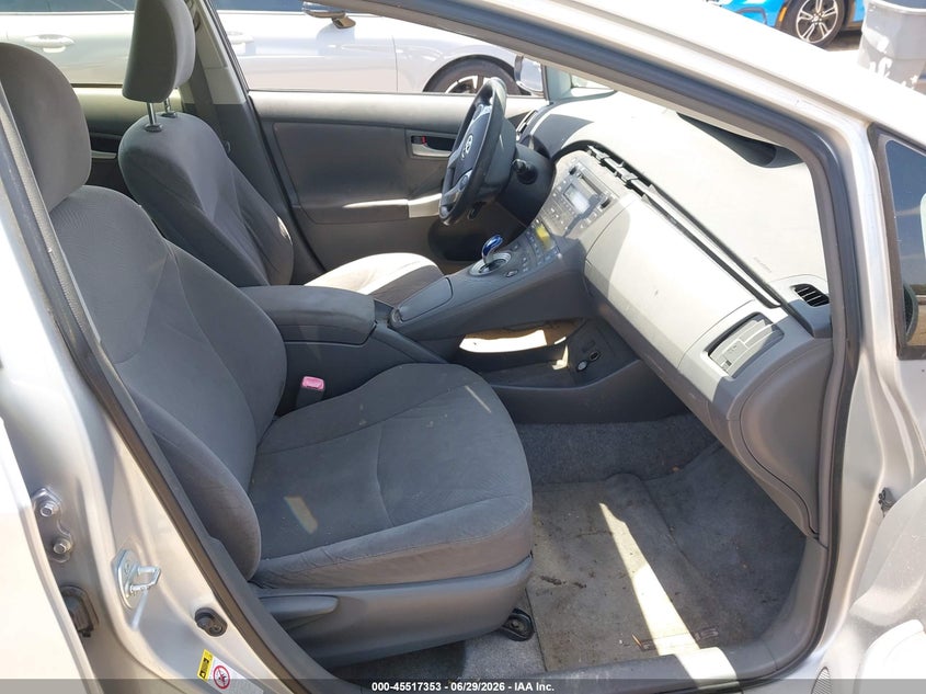 2011 TOYOTA PRIUS HATCHBACK 1.8L I-4 DOHC, VVT, 98HP