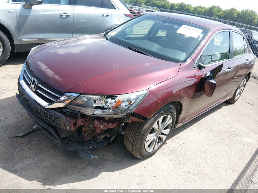 2013 Honda Accord Lx 1HGCR2F36DA211687 photo 1