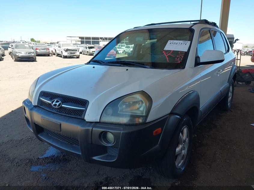 2005 Hyundai Tucson Gls/Lx VIN: KM8JN72D25U042440 Lot: 45517371