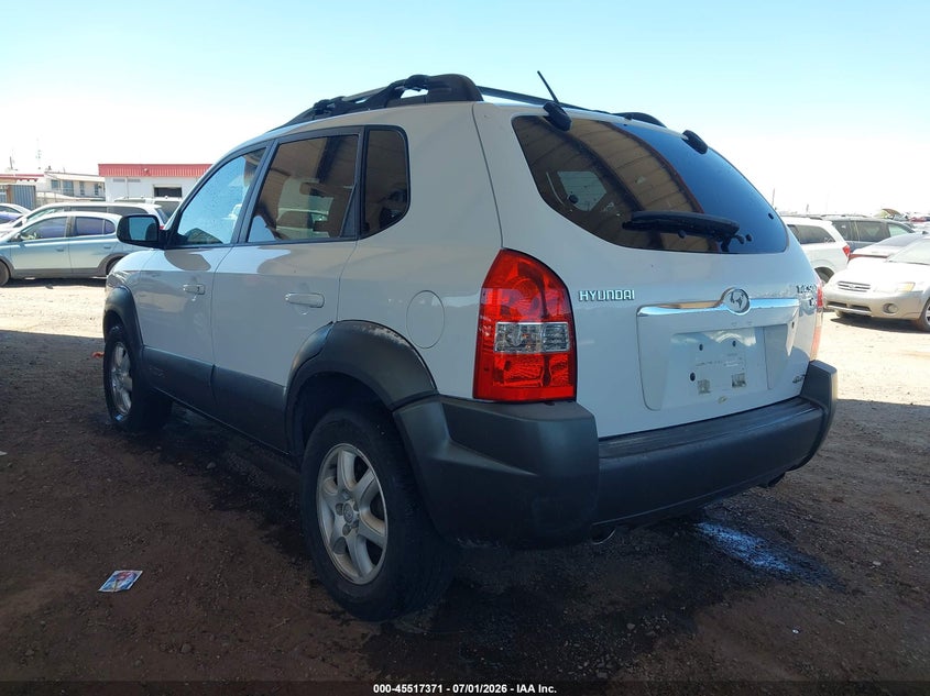 2005 Hyundai Tucson Gls/Lx VIN: KM8JN72D25U042440 Lot: 45517371