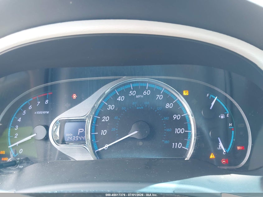 2014 TOYOTA SIENNA auction photo 7