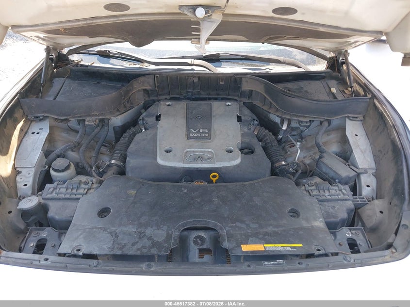 2013 Infiniti Fx37 VIN: JN8CS1MW6DM171303 Lot: 45517382