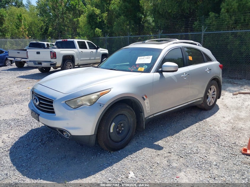 Vin: jn8cs1mw6dm171303, lot: 46015598, infiniti fx37 20132