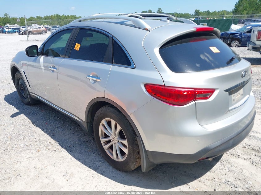 Vin: jn8cs1mw6dm171303, lot: 46015598, infiniti fx37 20133