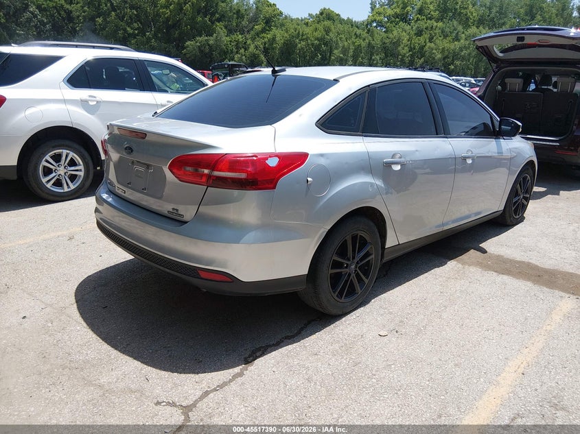 Vin: 1fadp3f27fl255507, lot: 46015606, ford focus se 20154