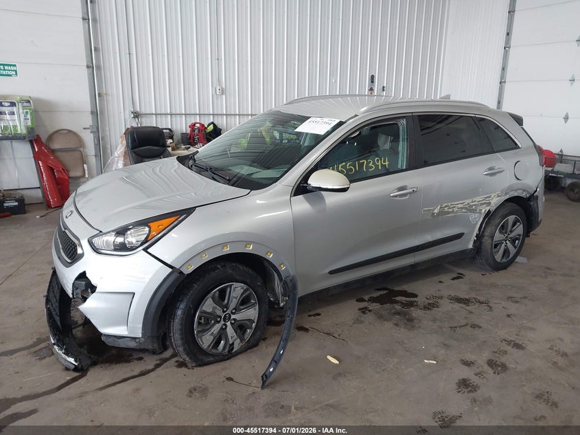 2019 Kia Niro Lx VIN: KNDCB3LC6K5250301 Lot: 45517394