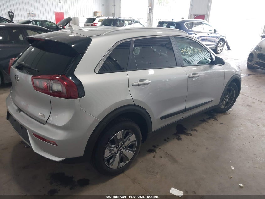 2019 Kia Niro Lx VIN: KNDCB3LC6K5250301 Lot: 45517394