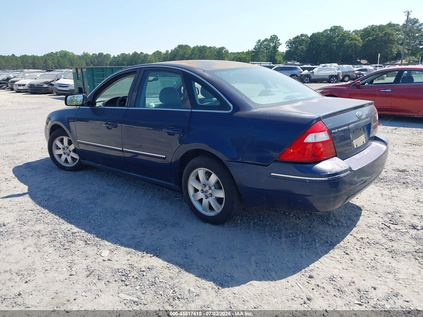 FORD FIVE HUNDRED 2005 VIN 1FAFP24135G132839