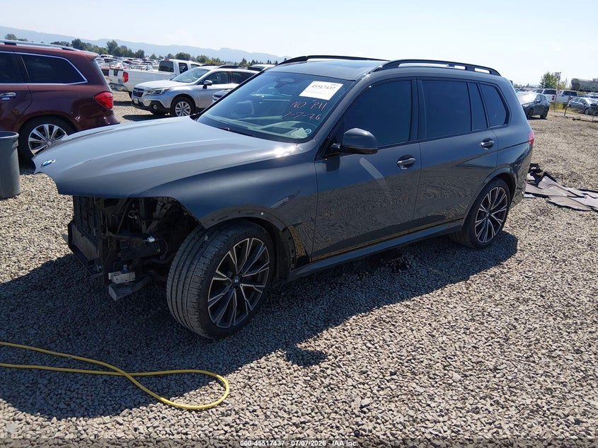 Vin: 5uxcw2c01m9f51642, lot: 46015653, bmw x7 xdrive40i 20212