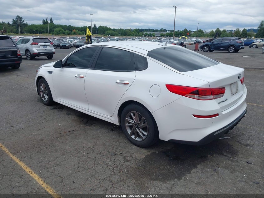 Vin: 5xxgt4l36kg336465, lot: 46015664, kia optima lx 20193