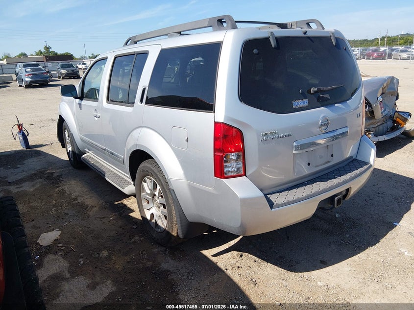 Vin: 5n1ar1nn9ac628106, lot: 46015671, nissan pathfinder le 20103