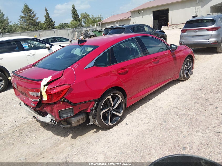 2021 HONDA ACCORD auction photo 4