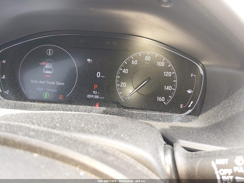 2021 HONDA ACCORD auction photo 7