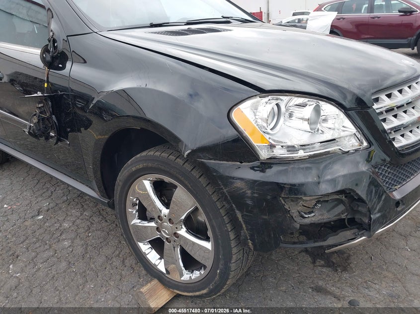 2011 Mercedes-Benz Ml 350 4Matic VIN: 4JGBB8GB1BA742361 Lot: 45517480