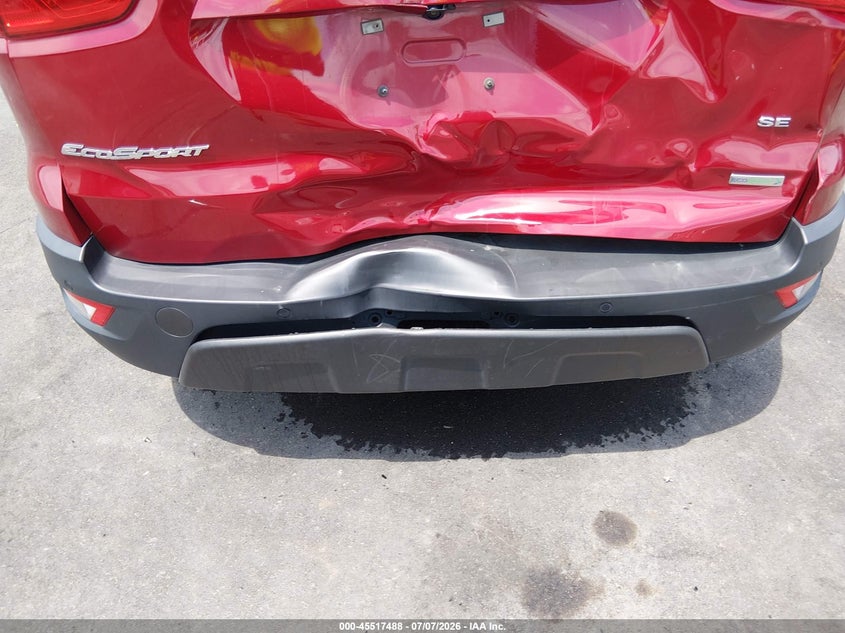 2020 Ford Ecosport Se VIN: MAJ3S2GE7LC371041 Lot: 45517488