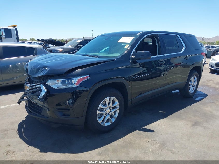 2021 CHEVROLET TRAVERSE auction photo 2