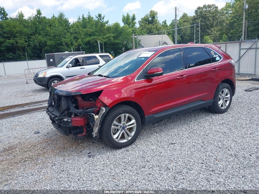 Vin: 2fmpk4j87gbb70672, lot: 46015732, ford edge sel 20162
