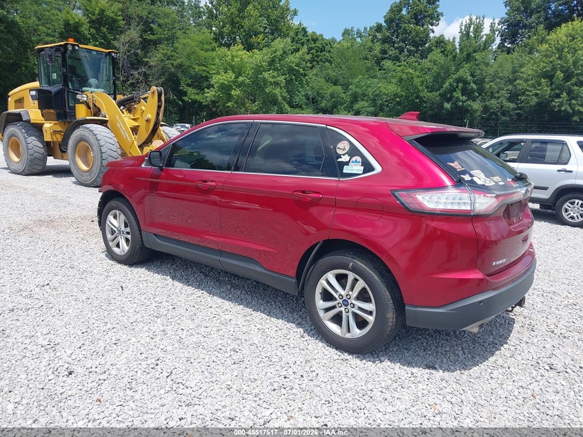 Vin: 2fmpk4j87gbb70672, lot: 46015732, ford edge sel 20163