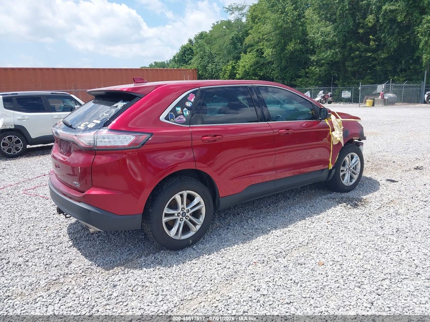 Vin: 2fmpk4j87gbb70672, lot: 46015732, ford edge sel 20164