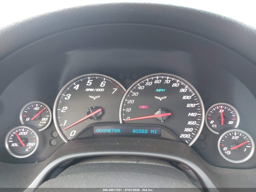 2007 Chevrolet Corvette VIN: 1G1YY25U175109141 Lot: 45517521