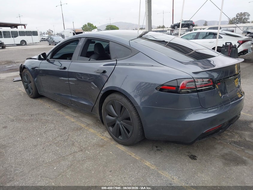 2022 TESLA MODEL S auction photo 3