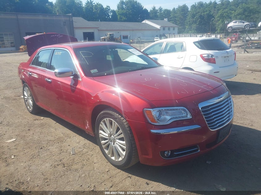 2012 CHRYSLER 300 SEDAN 3.6L V-6 DOHC, VVT, 292HP