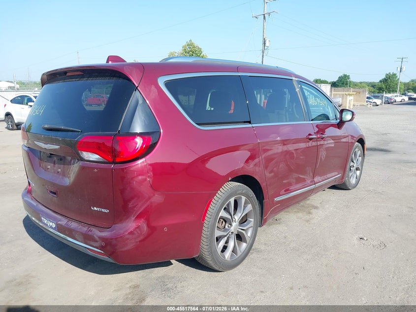 2017 CHRYSLER PACIFICA VAN 3.6L V-6 DOHC, VVT, 287HP