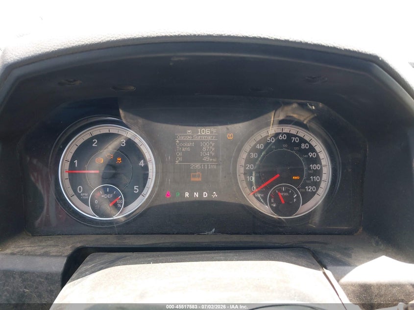 2017 RAM 2500 auction photo 7