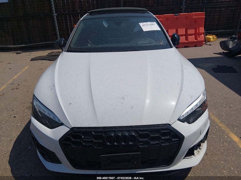 2023 Audi A5 Sportback Prestige 45 Tfsi S Line Quattro S Tronic VIN: WAUEACF53PA015861 Lot: 45517607