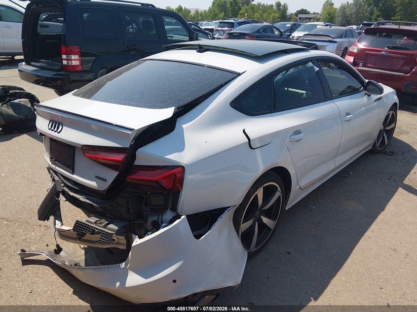 Vin: waueacf53pa015861, lot: 46015823, audi a5 sportback prestige 45 tfsi s line quattro s tronic 20234