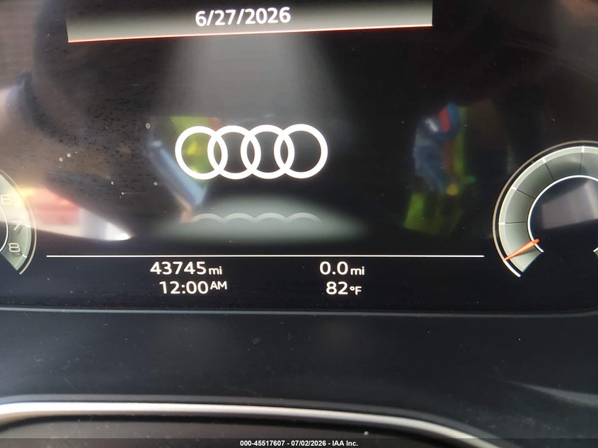 2023 Audi A5 Sportback Prestige 45 Tfsi S Line Quattro S Tronic VIN: WAUEACF53PA015861 Lot: 45517607