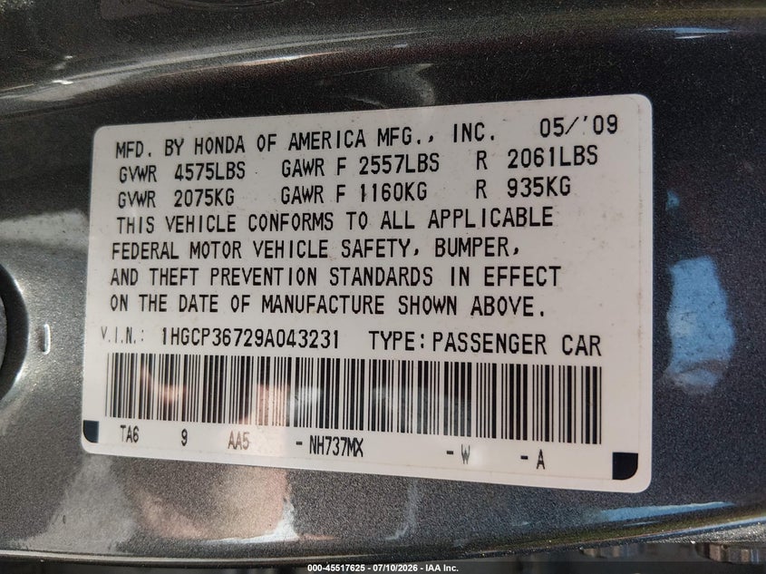 AtlanticExpress - Honda Accord