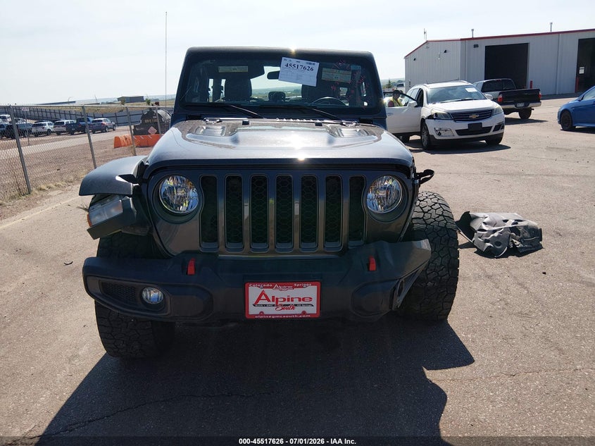 2020 Jeep Gladiator Rubicon 4X4 VIN: 1C6JJTBG6LL184366 Lot: 45517626