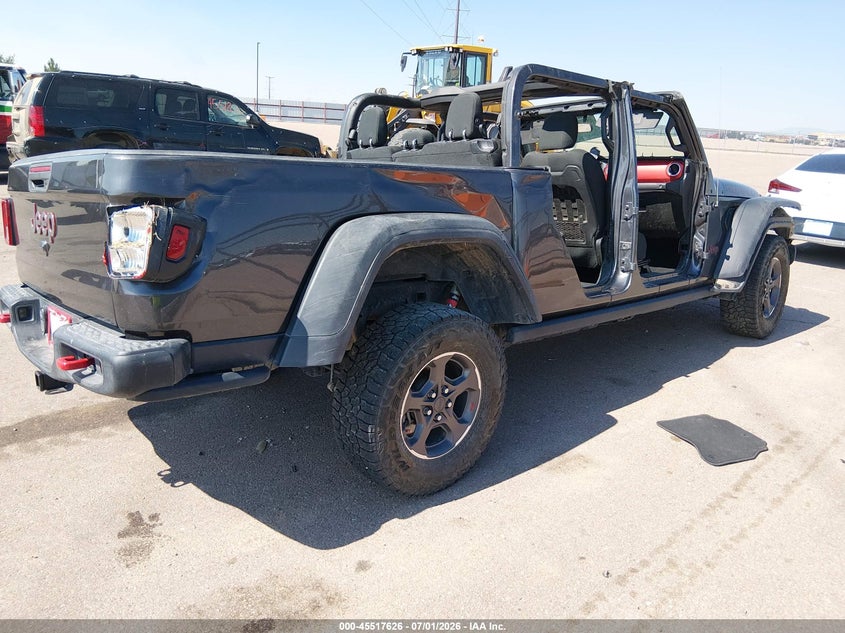 Vin: 1c6jjtbg6ll184366, lot: 46015842, jeep gladiator rubicon 4x4 20204