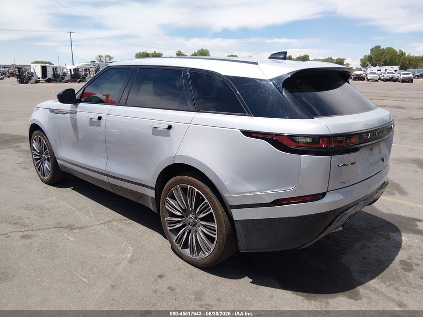 Vin: salyt2eu5pa360248, lot: 46015859, land rover range rover velar p340 r-dynamic s mhev 20233