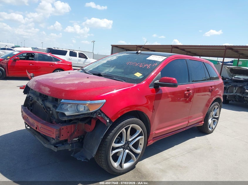 Vin: 2fmdk4ak7cba94489, lot: 46015864, ford edge sport 20122