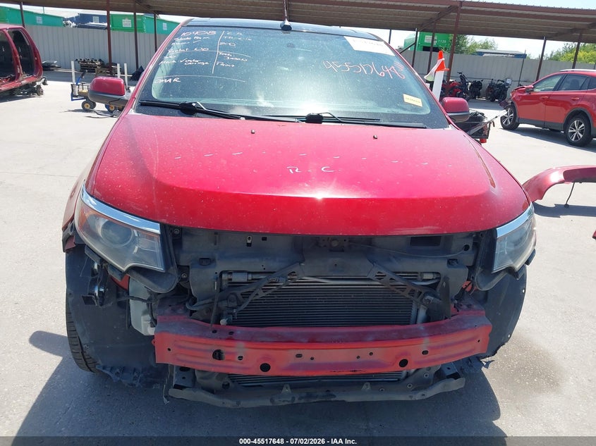 2012 FORD EDGE SPORT UTILITY VEHICLE 3.7L V-6 DOHC, VVT, 305HP
