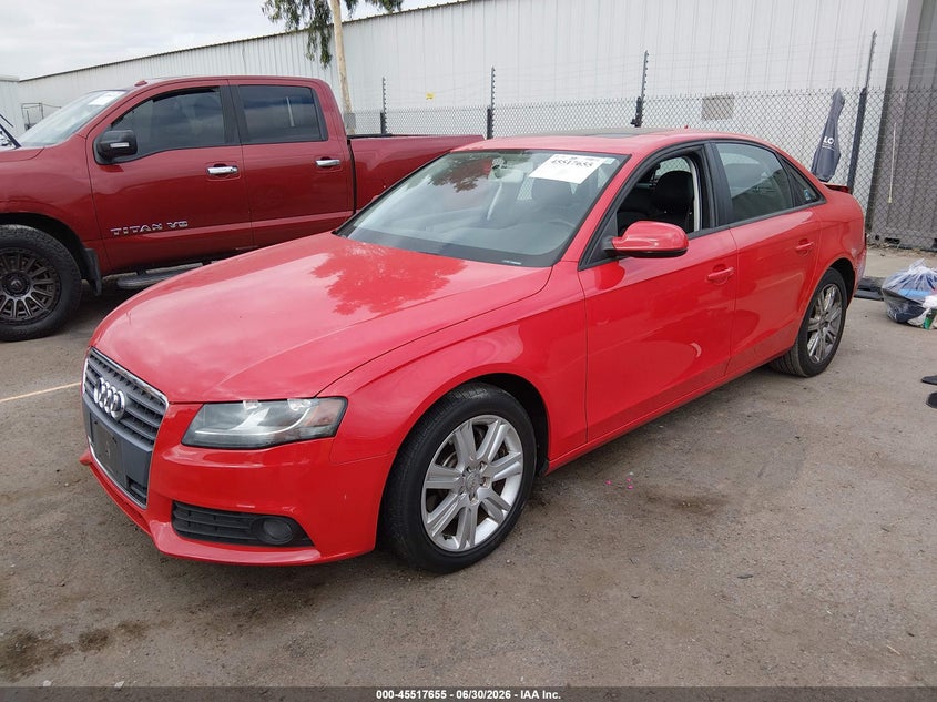 Vin: wauafafl8an049037, lot: 46015871, audi a4 2.0t premium 20102