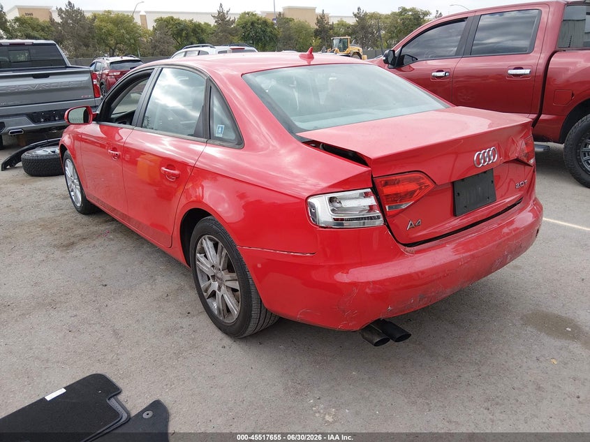 Vin: wauafafl8an049037, lot: 46015871, audi a4 2.0t premium 20103